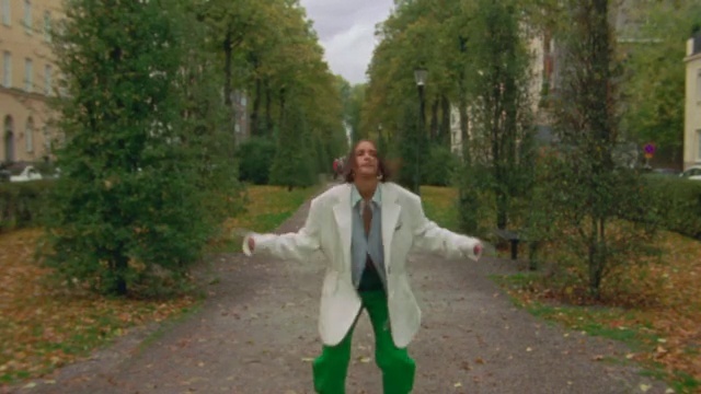 Video Reference: Plant, Smile, People in nature, Gesture, Happy, Tree, Grass, Natural landscape, Sky, Fur