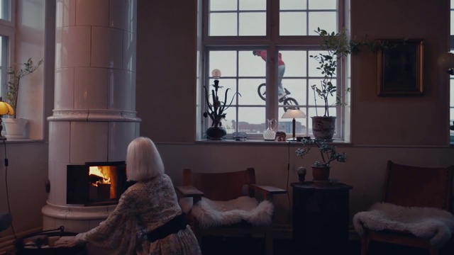 Video Reference: Property, Plant, Building, Window, Black, Interior design, Comfort, Houseplant, Wood, Lighting