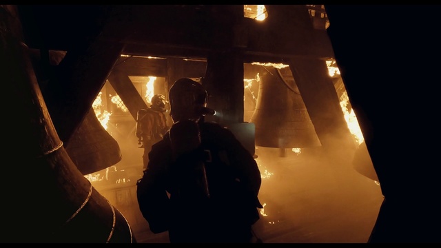 Video Reference: Helmet, Font, Tints and shades, Heat, Event, Darkness, Backlighting, Midnight, Art, Entertainment