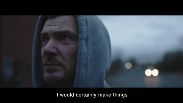 Video Reference: Forehead, Nose, Outerwear, Eye, Flash photography, Jaw, Facial hair, Wrinkle, Eyelash, Beard