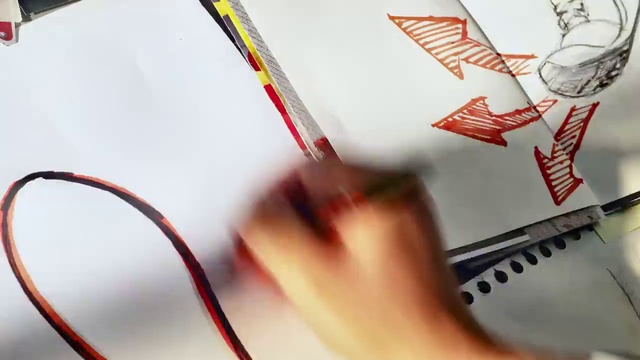 Video Reference: Gesture, Finger, Office supplies, Font, Writing implement, Material property, Match, Technology, Art, Eyelash