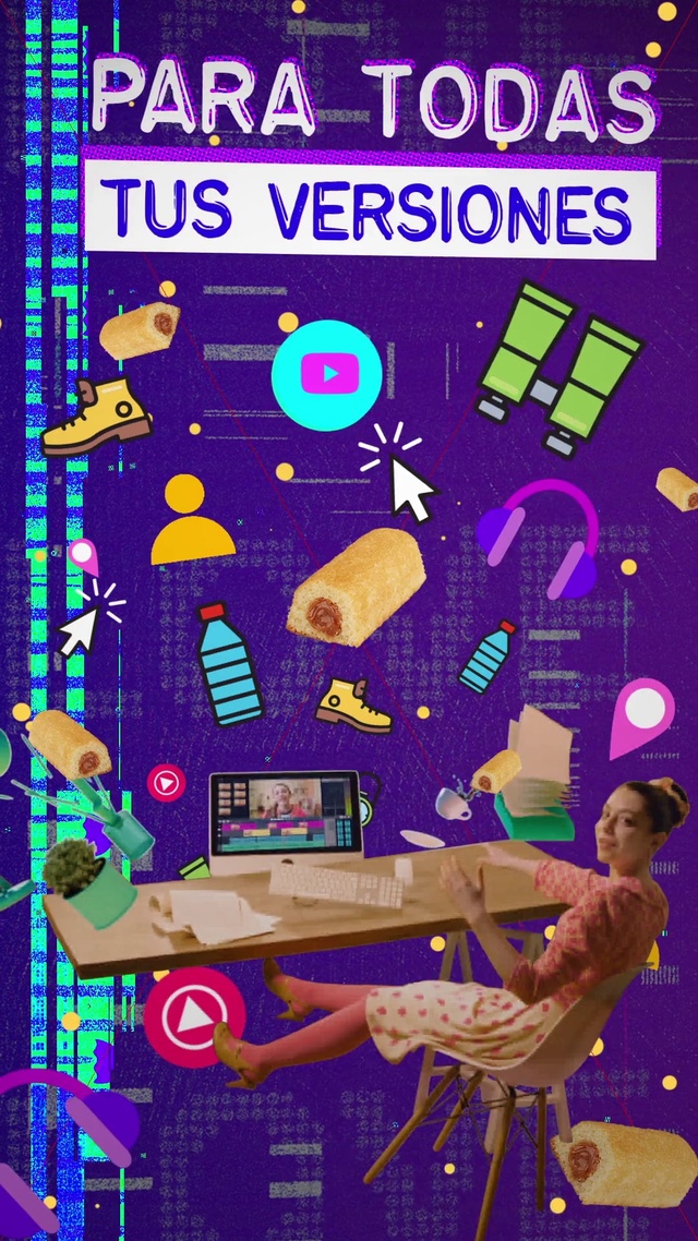 Video Reference: World, Purple, Organism, Font, Poster, Art, Space, Electric blue, Event, Advertising