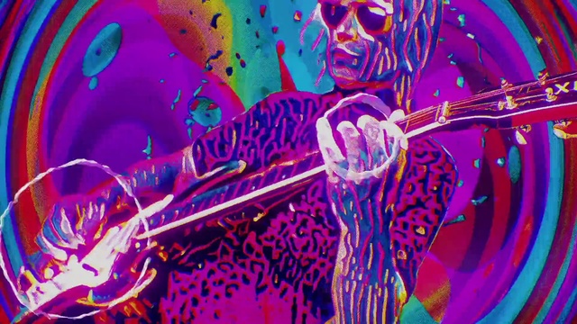 Video Reference: Purple, Organism, Art, Violet, Pink, Font, Magenta, Electric blue, Pattern, Circle