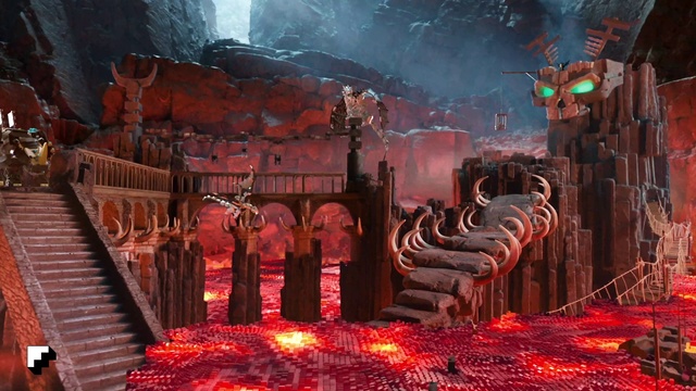 Video Reference: Light, Architecture, Red, Art, Landmark, Cg artwork, Font, Event, Magenta, Fictional character