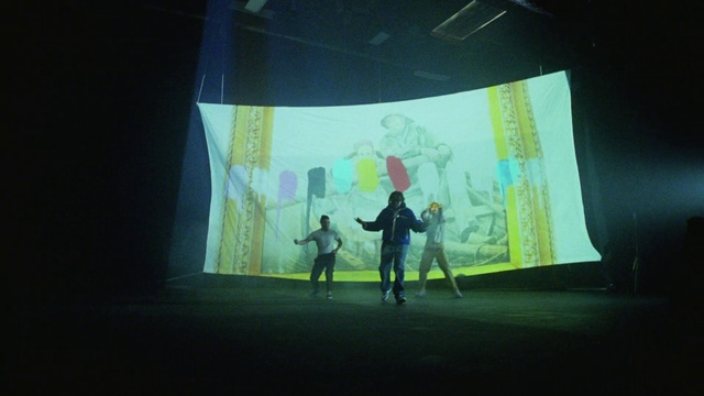 Video Reference: Human body, Entertainment, Organism, Performing arts, Choreography, Display device, Fun, Projection screen, Performance art, Technology