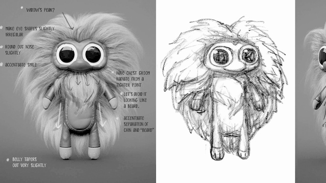 Video Reference: White, Organism, Gesture, Font, Black-and-white, Art, Snout, Happy, Monochrome photography, Illustration