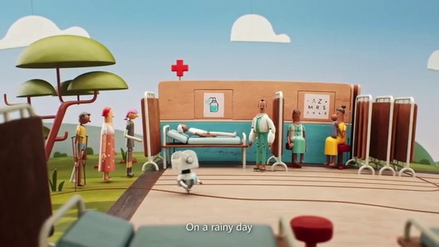 Video Reference: Sky, Building, Leisure, Fun, Recreation, Flooring, Event, City, Room, Umbrella