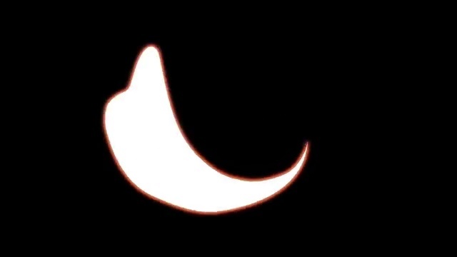 Video Reference: Moon, Crescent, Sky, Astronomical object, Eclipse, Moonlight, Midnight, Symbol, Event, Celestial event