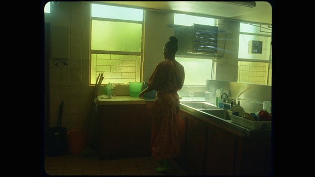 Video Reference: Countertop, Sink, Window, Cabinetry, Interior design, Fixture, Kitchen, Plumbing fixture, Tints and shades, Tap