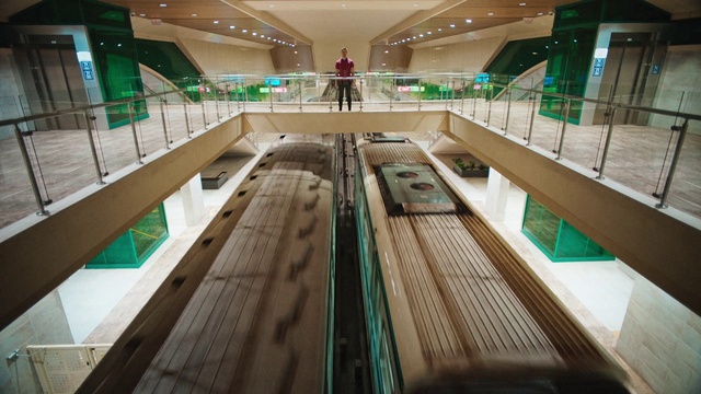 Video Reference: Building, Floor, Leisure, Wood, Flooring, Swimming pool, Glass, Fixture, Symmetry, Ceiling