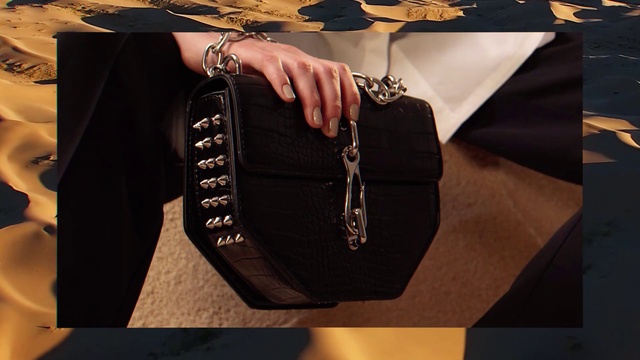 Video Reference: Joint, Hand, Shoe, Shoulder, Luggage and bags, Sunglasses, Black, Eyewear, Neck, Bag