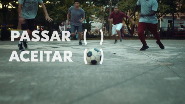 Video Reference: Shorts, Sports equipment, Football, Soccer, Ball, Street football, Panda, Grass, Leisure, Player