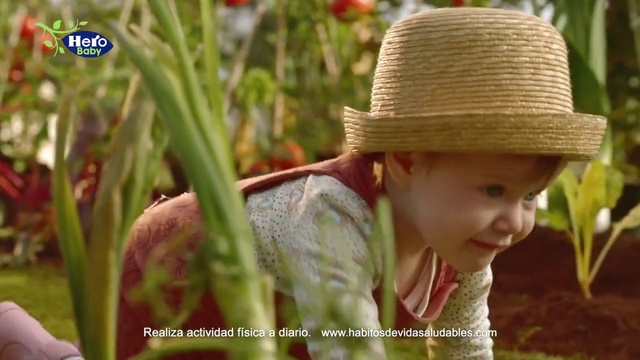 Video Reference: Plant, Hat, Smile, People in nature, Sun hat, Grass, Happy, Terrestrial plant, Toddler, Cap