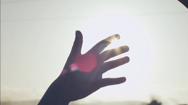 Video Reference: Sky, Cloud, Gesture, Nail, Thumb, Finger, Wrist, Tints and shades, Art, Tree