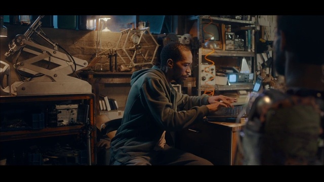 Video Reference: Flash photography, Art, Engineering, Space, Machine, Darkness, Event, Font, City, Room