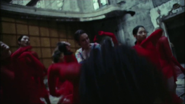 Video Reference: Temple, Event, Crowd, Fun, T-shirt, Magenta, Tradition, Team, Leisure, History