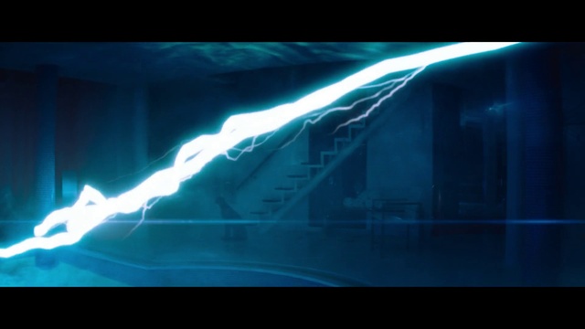 Video Reference: Water, Azure, Automotive lighting, Electricity, Rectangle, Gas, Art, Electric blue, Visual effect lighting, Neon