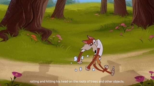 Video Reference: Plant, Cartoon, Green, Nature, Natural environment, People in nature, Tree, Organism, Art, Grass