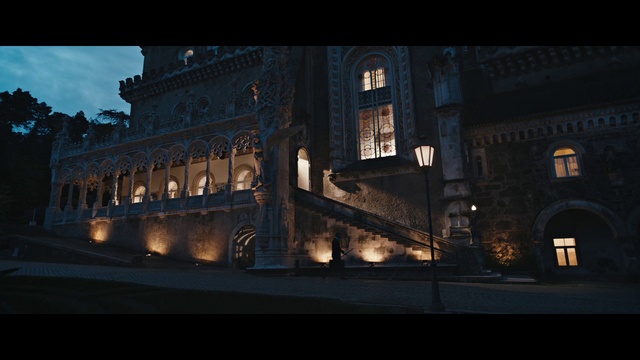 Video Reference: Window, Building, Tints and shades, Facade, Sky, Midnight, City, Darkness, Symmetry, Electric blue