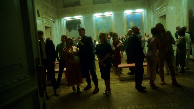 Video Reference: Footwear, Trousers, Fashion, Standing, Art, Adaptation, Crowd, Event, Fun, Visual arts