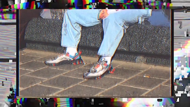 Video Reference: Footwear, Photograph, White, Green, Light, Screenshot, Rolling, Sports equipment, Sneakers, Snapshot