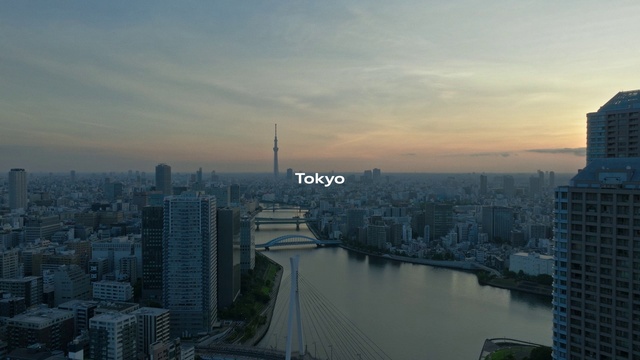 Video Reference: Cloud, Water, Sky, Skyscraper, Building, Tower, Tower block, Body of water, Urban design, Dusk