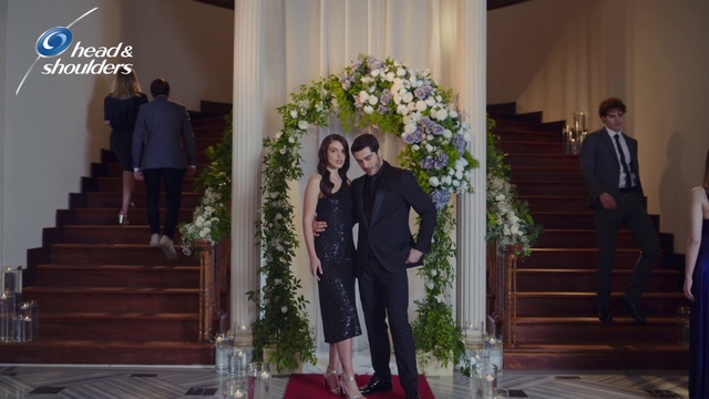 Video Reference: Plant, Fashion, Gesture, Happy, Curtain, Flower Arranging, Bridal clothing, Formal wear, Event, Gown