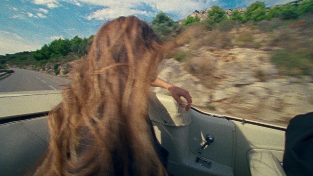 Video Reference: Hair, Sky, Car, Cloud, Motor vehicle, Vertebrate, Hood, Automotive mirror, Automotive design, Tree