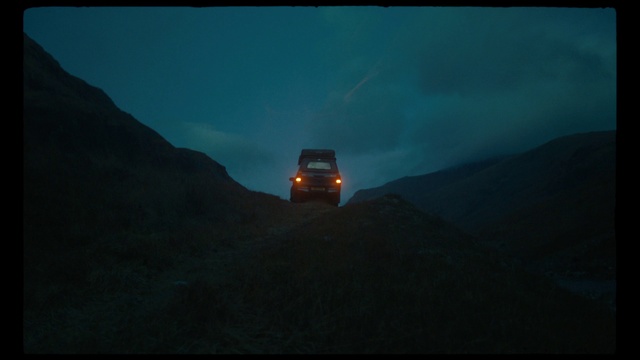 Video Reference: Land vehicle, Sky, Vehicle, Car, Automotive lighting, Tire, Cloud, Automotive tire, Mountain, Automotive exterior