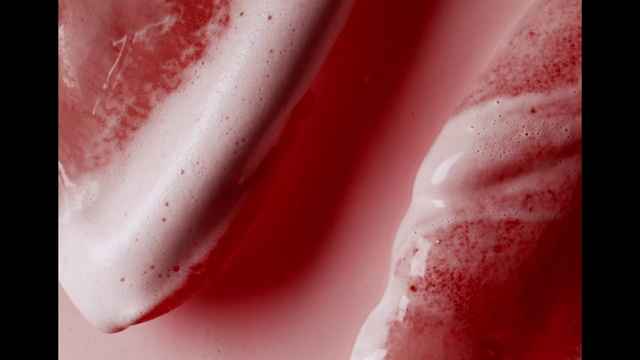 Video Reference: Liquid, Automotive lighting, Pink, Petal, Magenta, Tints and shades, Macro photography, Carmine, Astronomical object, Art