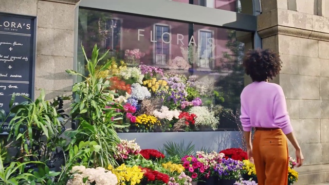 Video Reference: Flower, Plant, Leaf, Building, Window, Botany, Yellow, Grass, Public space, Flower Arranging
