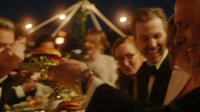 Video Reference: Smile, Tableware, Flash photography, Happy, Crowd, Tie, Friendship, Event, Fun, Formal wear