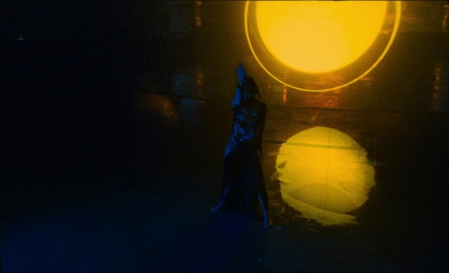 Video Reference: Automotive lighting, Astronomical object, Lens flare, Art, Tints and shades, Electric blue, Darkness, Space, Lamp, Circle