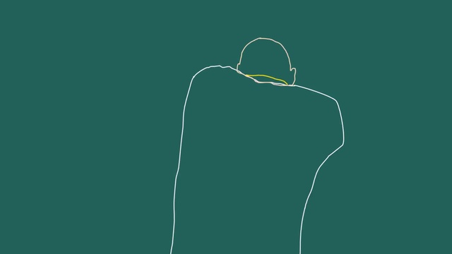 Video Reference: Sleeve, Gesture, Font, Electric blue, Backlighting, Shadow, Illustration, Drawing, Art, Silhouette