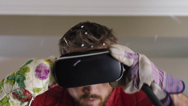 Video Reference: Vision care, Gesture, Eyewear, Headgear, Happy, Flower, Fun, Personal protective equipment, Beard, Magenta