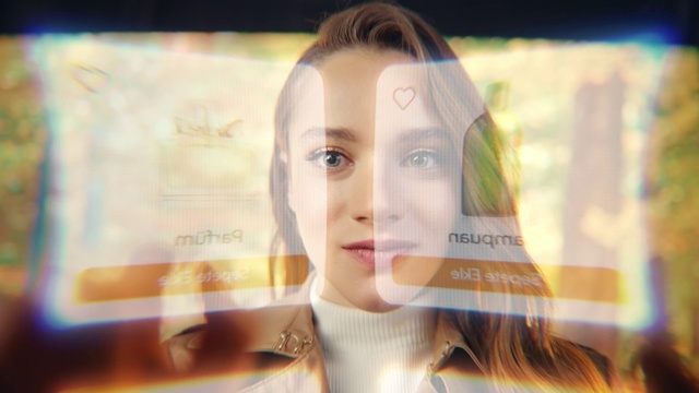Video Reference: Eyebrow, Eyelash, Flash photography, Happy, Street fashion, Eyewear, Art, Fashion design, Blond, Cg artwork