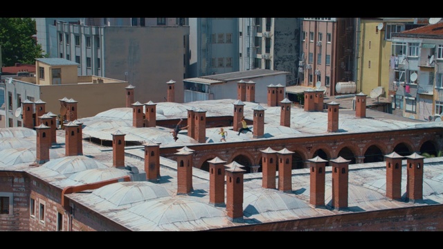 Video Reference: Building, Window, Wood, Urban design, Biome, Roof, City, Facade, Mixed-use, Winter