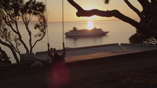 Video Reference: Water, Sky, Boat, Tree, Wood, Dusk, Afterglow, Sunlight, Watercraft, Sunset