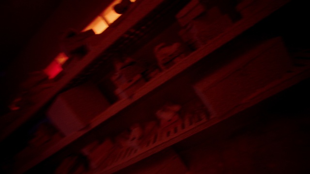 Video Reference: Amber, Wood, Brick, Building, Font, Rectangle, Red, Tints and shades, Facade, Ceiling
