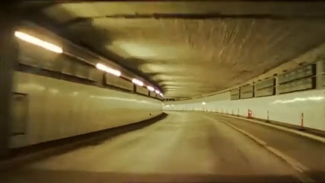 Video Reference: Tunnel, Road, Composite material, Tints and shades, Rectangle, Concrete, Electricity, Parallel, Metal, Building