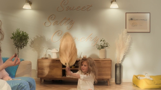 Video Reference: Plant, Interior design, Comfort, Floor, Flooring, Wood, Ceiling, Hardwood, Toddler, Living room