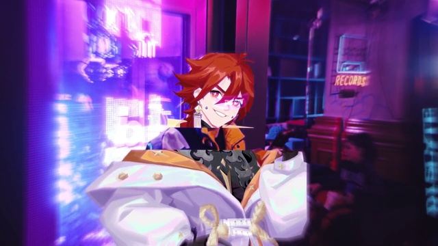 Video Reference: Purple, Cartoon, Violet, Cg artwork, Fun, Magenta, Event, Entertainment, Electric blue, Fictional character