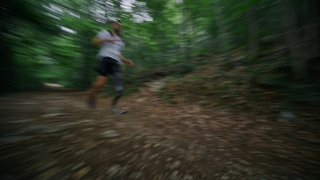 Video Reference: Shorts, Plant, Wood, Running, Grass, Landscape, Tree, Asphalt, Road, Recreation