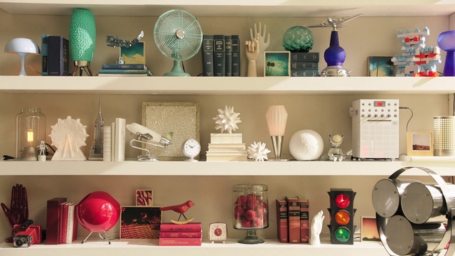 Video Reference: Shelf, Product, Shelving, Bookcase, Lighting, Interior design, Wood, Toy, Snapshot, Picture frame
