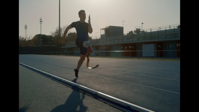 Video Reference: Sky, Shorts, Asphalt, Outdoor recreation, Running, Athlete, Knee, Athletics, Exercise, Sports