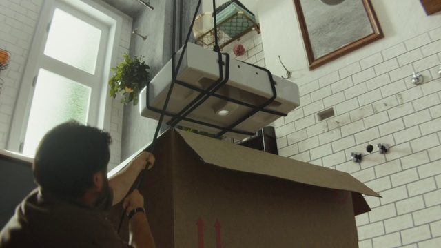 Video Reference: Plant, Wood, Wall, Building, Houseplant, Picture frame, Event, Room, Window, Metal