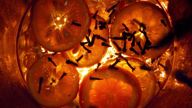 Video Reference: Amber, Orange, Candle, Heat, Circle, Metal, Close-up, Art, Cuisine, Plant