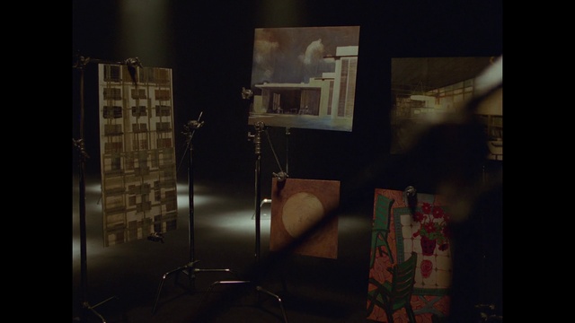 Video Reference: Building, Art, Tints and shades, Space, Glass, Font, Event, Room, Visual arts, Darkness