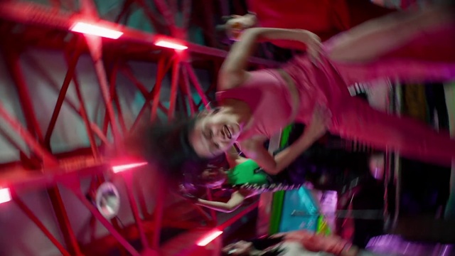 Video Reference: Purple, Entertainment, Pink, Music, Violet, Magenta, Visual effect lighting, Plant, Fun, Performing arts