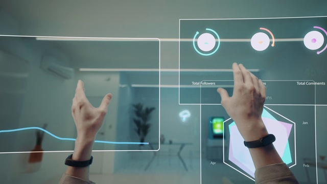 Video Reference: Watch, Azure, Lighting, Gesture, Finger, Font, Thumb, Gadget, Space, Display device